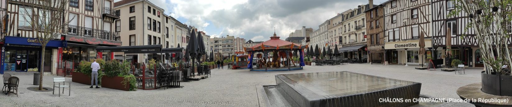 Place de la république Chalons